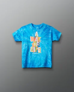 A Way of Life Tie Dye Youth T-Shirt