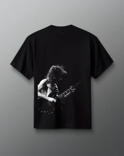 AC/DC Back in Black Angus Young Heavyweight T-Shirt
