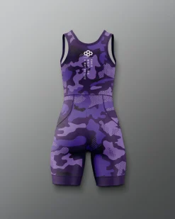 Camo Girl's Elite Singlet