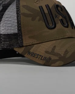 Camo USA Trucker Hat