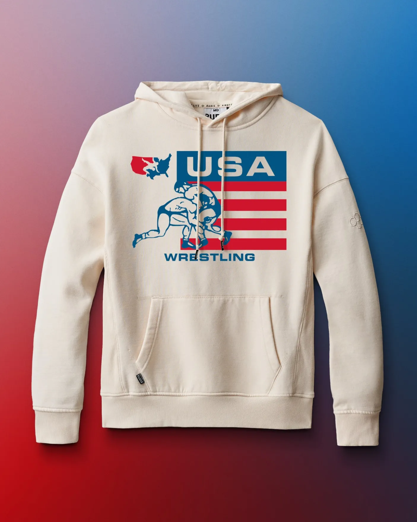Classic USA Wrestling Titan Heavyweight Hoodie