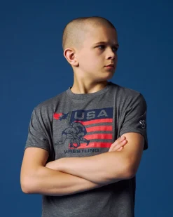 Classic USA Wrestling Youth Super Soft T-Shirt