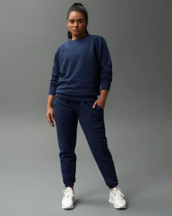 Comfort Fleece Crewneck - Navy