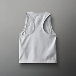 COOL-FEEL Women's Crop Tank Top - Lunar Gray