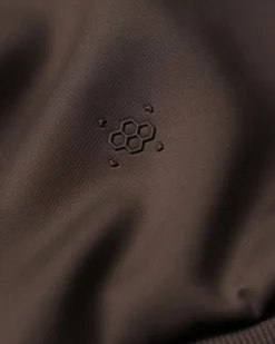 COOL-FEEL Women's Fitted Crew - Cocoa