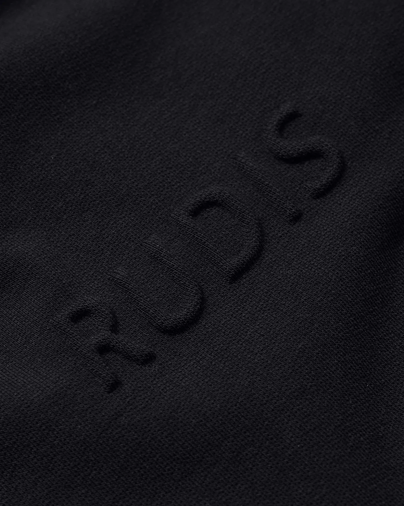 Embossed Wordmark Women's Sleeveless Crop Hoodie