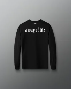 Gothic Faith Over Fear Youth Elite Super Soft Long Sleeve
