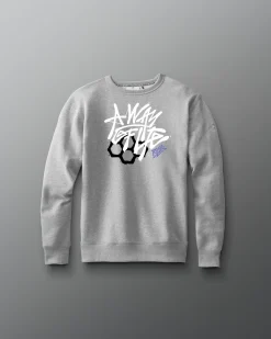 Graffiti Motto Youth Crewneck
