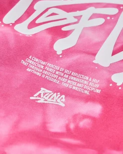 Graffiti Wordmark Tie-Dye Youth Hoodie