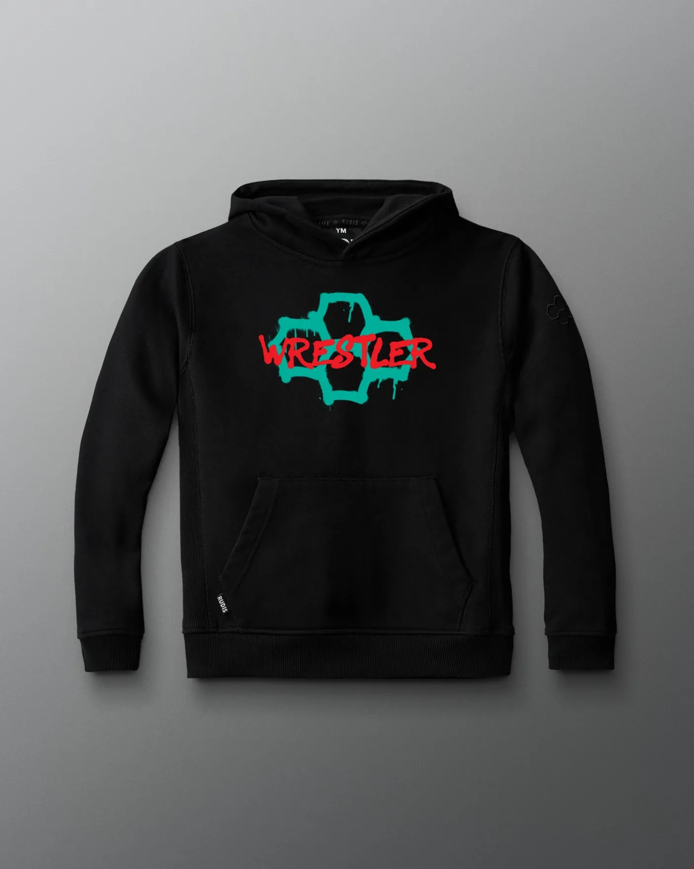Graffiti Wrestler Youth Hoodie