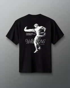 Grappling the Serpent Heavyweight T-Shirt