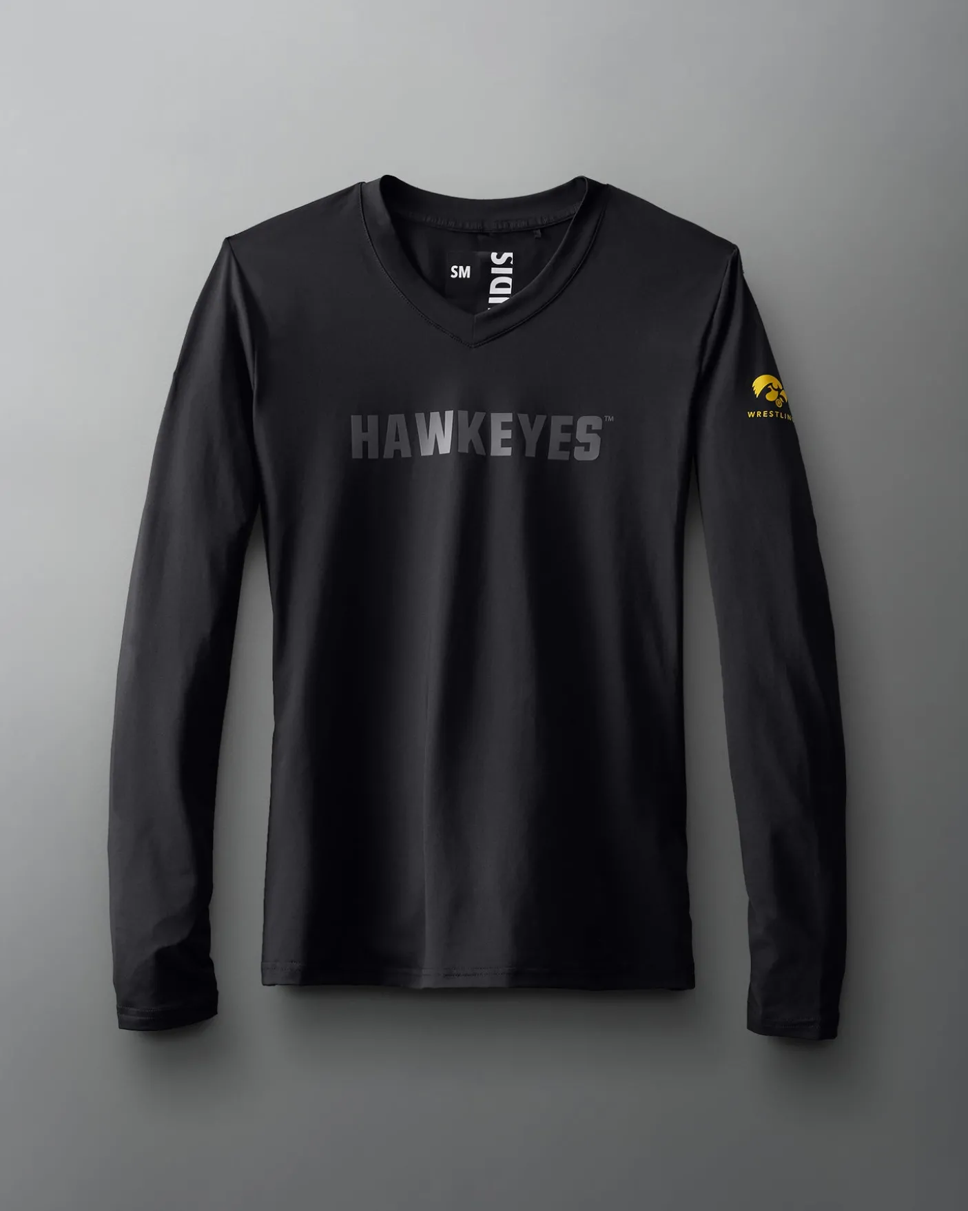 Hawkeyes Performance Stretch Women's V-Neck Long Sleeve