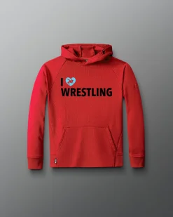 I Love Wrestling Youth Elite Terry Hoodie