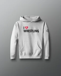 I Love Wrestling Youth Tradition Hoodie