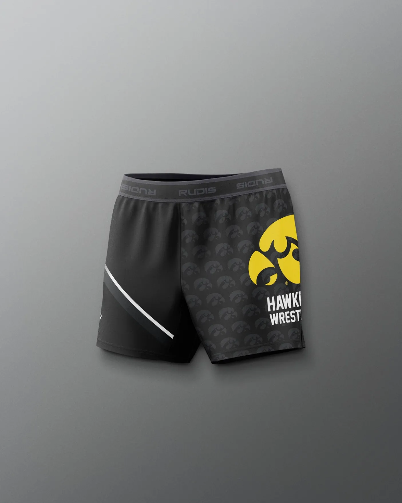 Iowa Hawkeyes Sublimated Girl's Elite Shorts