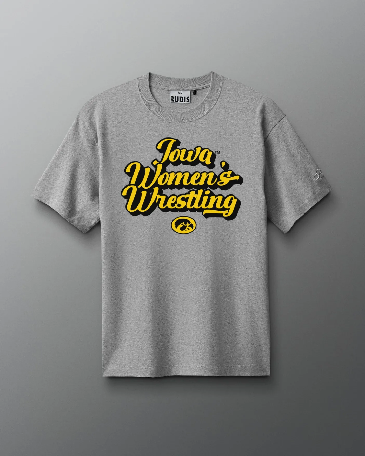 Iowa Women's Wrestling Script T-Shirt
