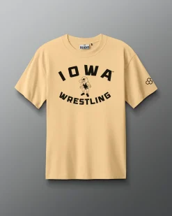 Iowa Wrestling Throwback Heavyweight T-Shirt