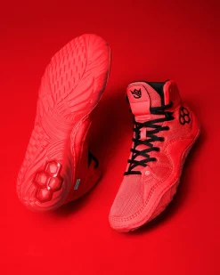 JB1 Adult Wrestling Shoes - Fire Red
