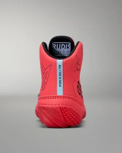 JB1 Adult Wrestling Shoes - Fire Red