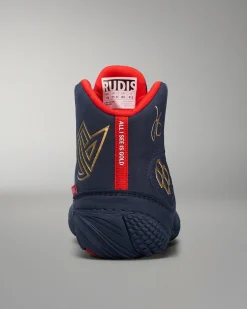 JB1 Adult Wrestling Shoes - Navy