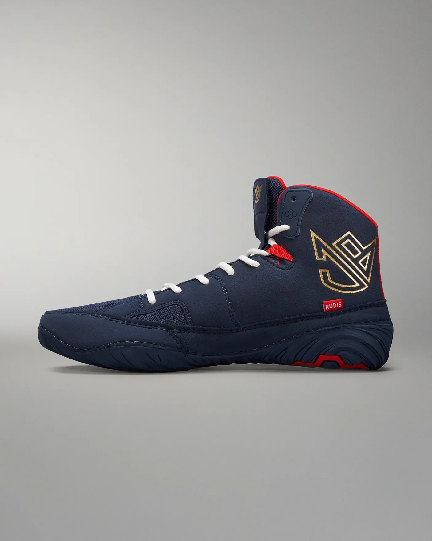 JB1 Adult Wrestling Shoes - Navy