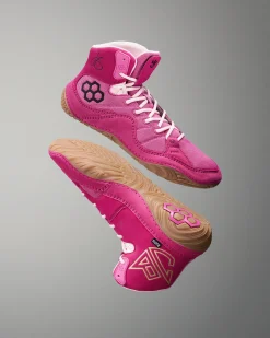 JB1 Adult Wrestling Shoes - Gum Doubles