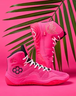 JB1 Adult Wrestling Shoes - Flamingo Pink