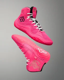 JB1 Adult Wrestling Shoes - Flamingo Pink