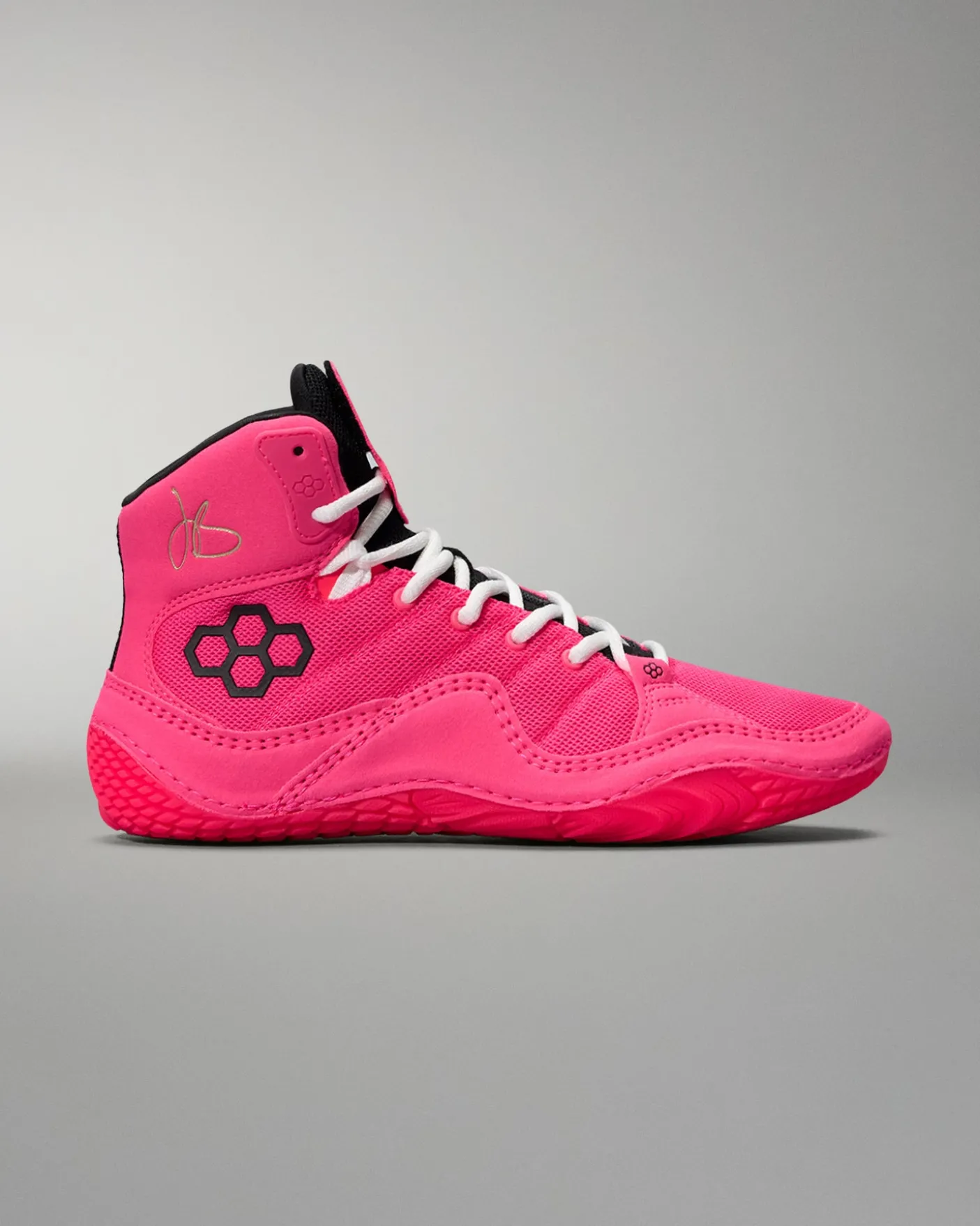 JB1 Adult Wrestling Shoes - Flamingo Pink