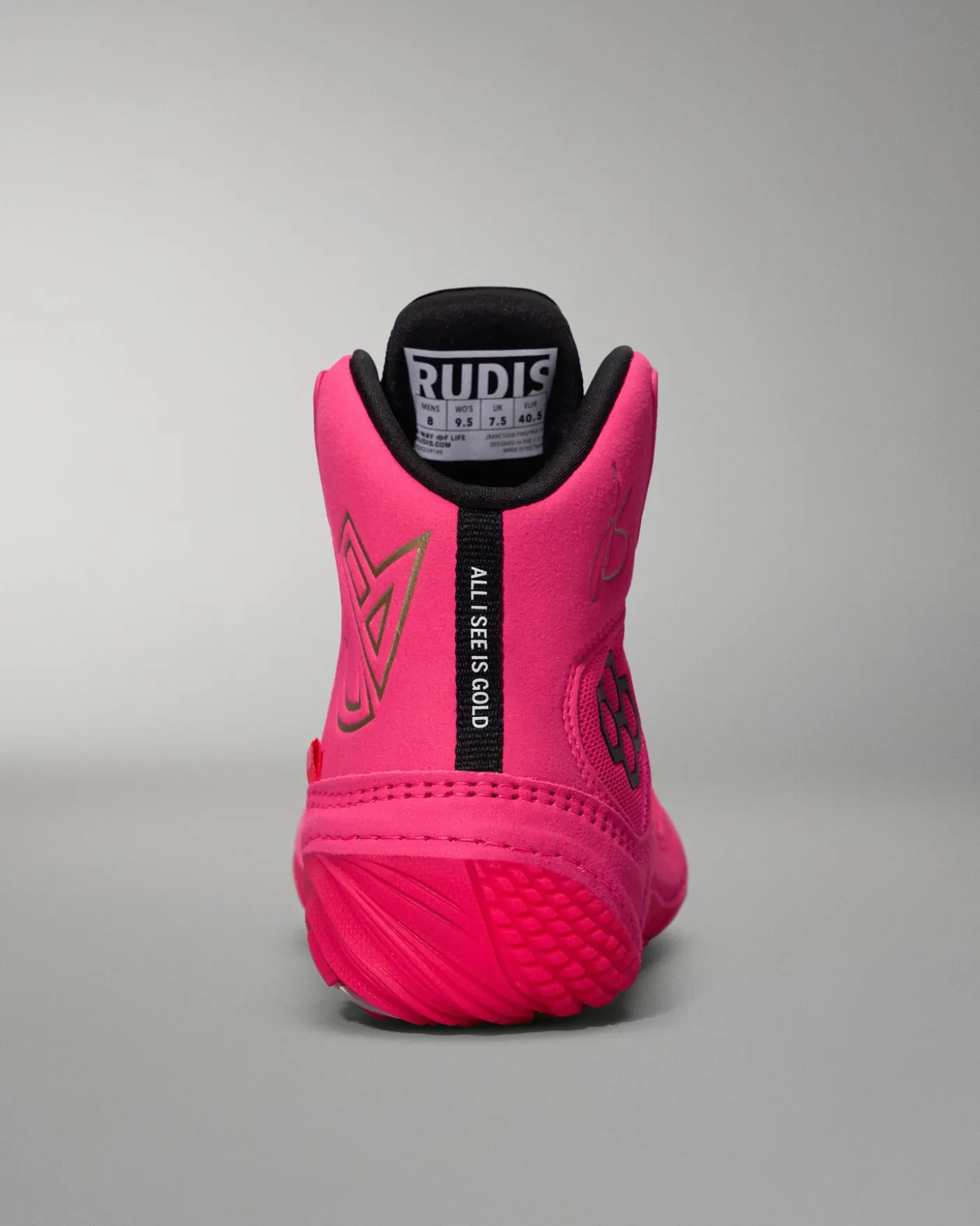 JB1 Adult Wrestling Shoes - Flamingo Pink