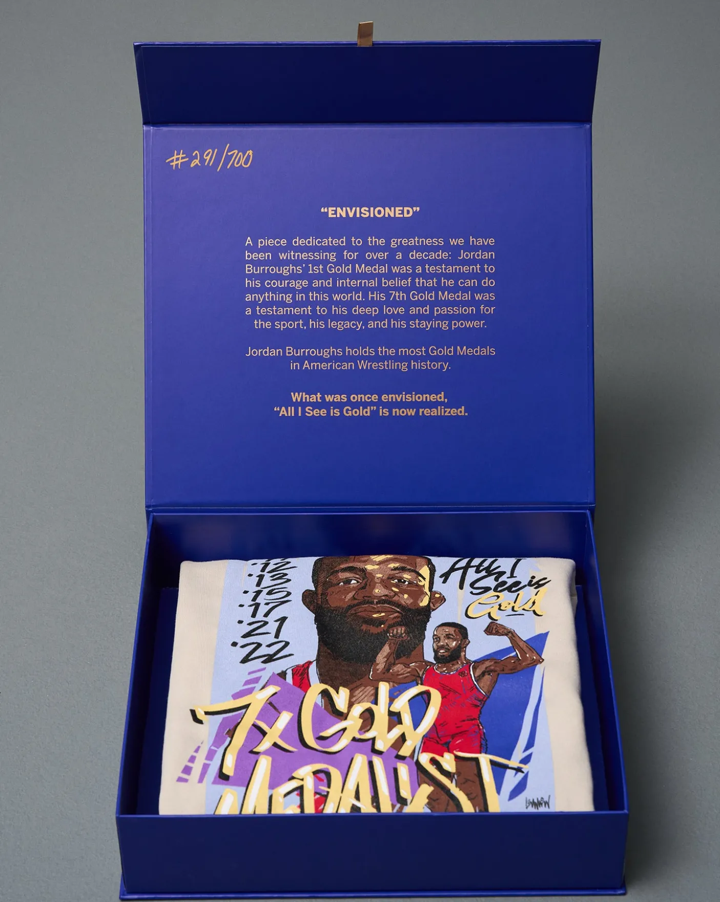 JB "ENVISIONED" Autographed and Numbered Limited Edition Artist Crewneck