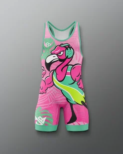 JB Pink Flamingo Youth Elite 2.0 Singlet