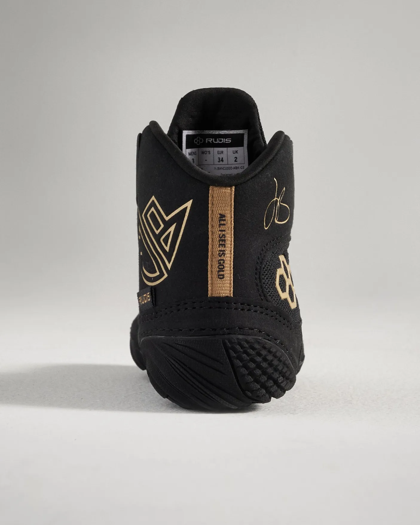 JB1 Youth Wrestling Shoes - ALLISEEISGOLD