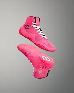 JB1 Youth Wrestling Shoes - Flamingo Pink
