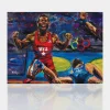 Jordan Burroughs Art Poster
