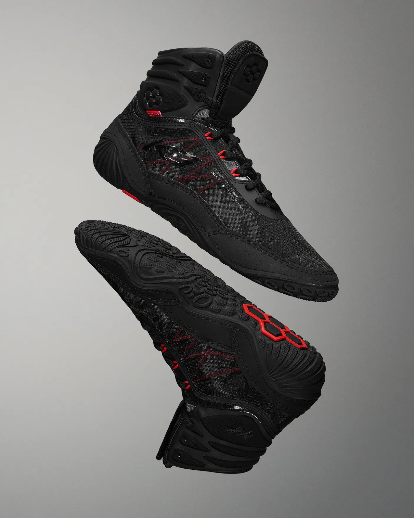 KS Infinity Edge Adult Wrestling Shoes - Carbon Black