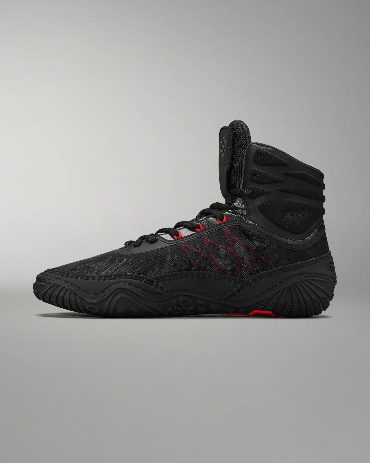 KS Infinity Edge Adult Wrestling Shoes - Carbon Black