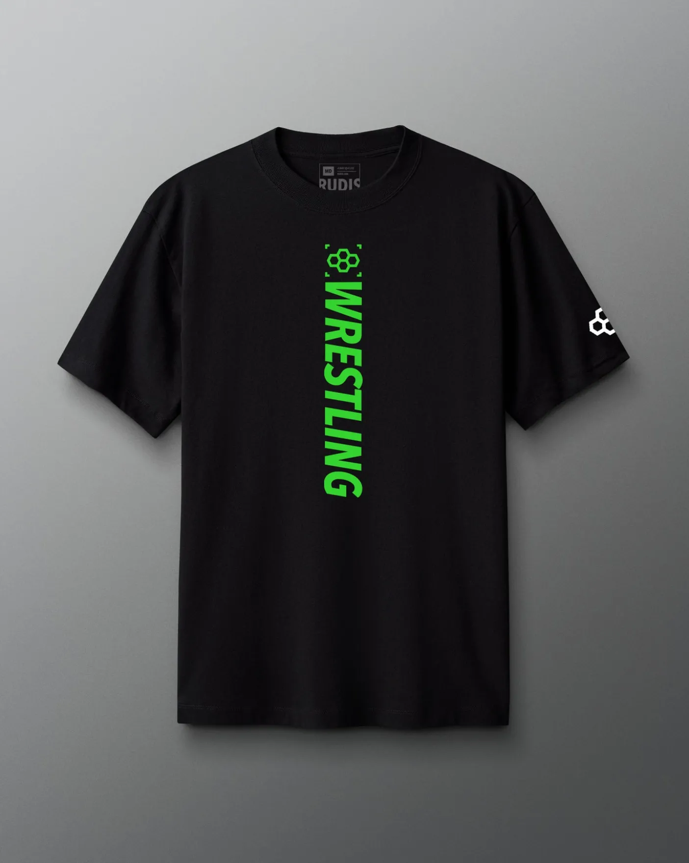 Neon Wrestling Hex Heavyweight T-Shirt