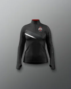 Ohio State Sublimated Girl's Quarter Zip