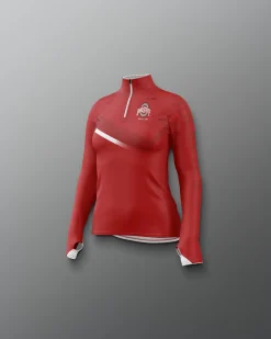 Ohio State Sublimated Girl's Quarter Zip