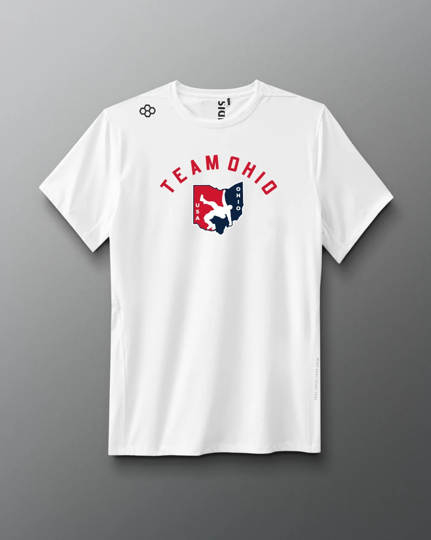 Ohio USA Arch Logo Performance Heather T-Shirt