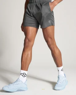 RUDIS 6" Mesh Shorts - Charcoal