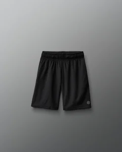 RUDIS 8" Youth Mesh Shorts - Black