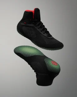 RUDIS Alpha 2.0 Adult Wrestling Shoes - Phantom Black