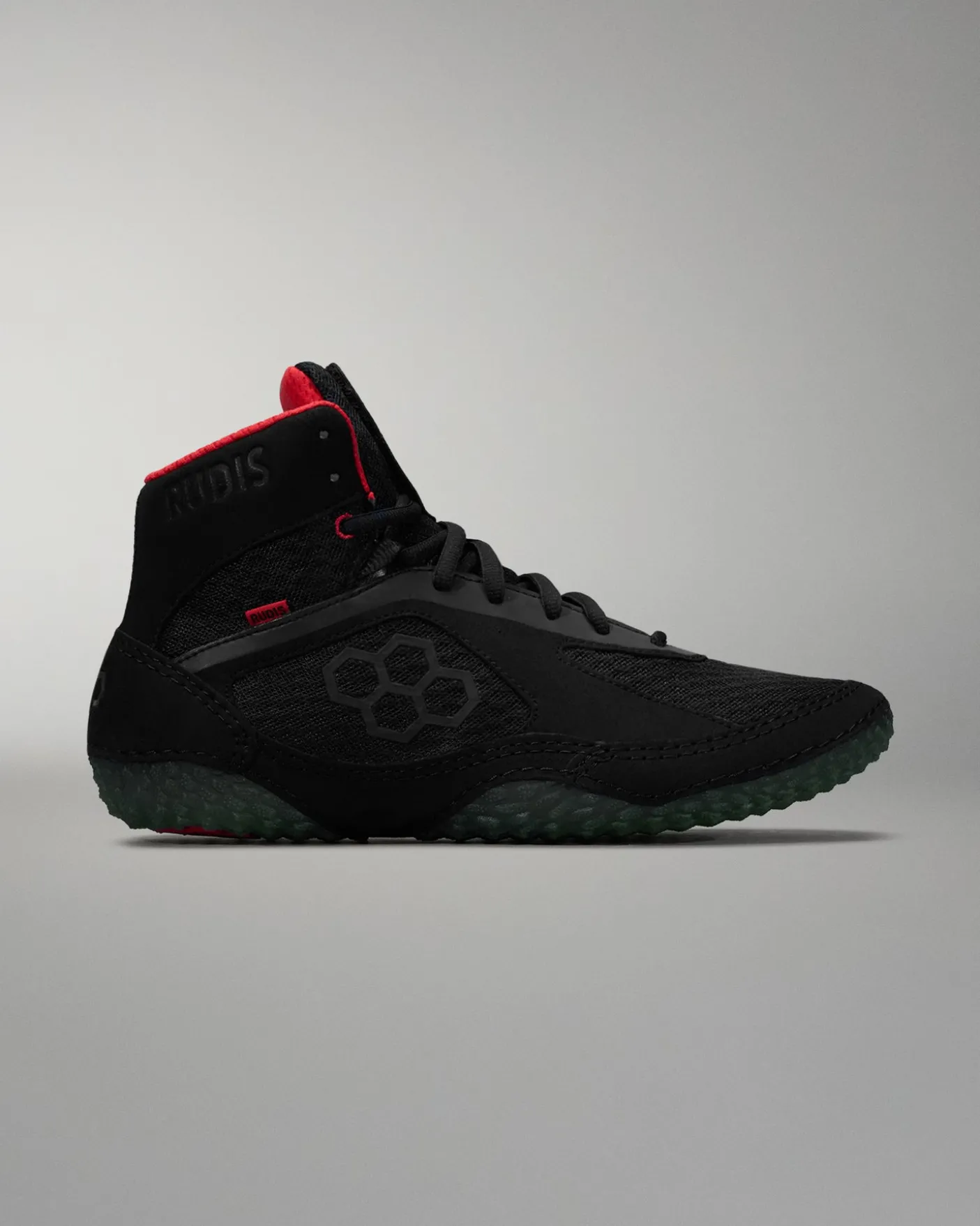 RUDIS Alpha 2.0 Adult Wrestling Shoes - Phantom Black