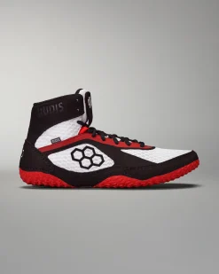 RUDIS Alpha 2.0 Adult Wrestling Shoes - Metallic Red