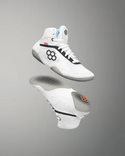 RUDIS Alpha 2.0 Youth Wrestling Shoes - Ghost White