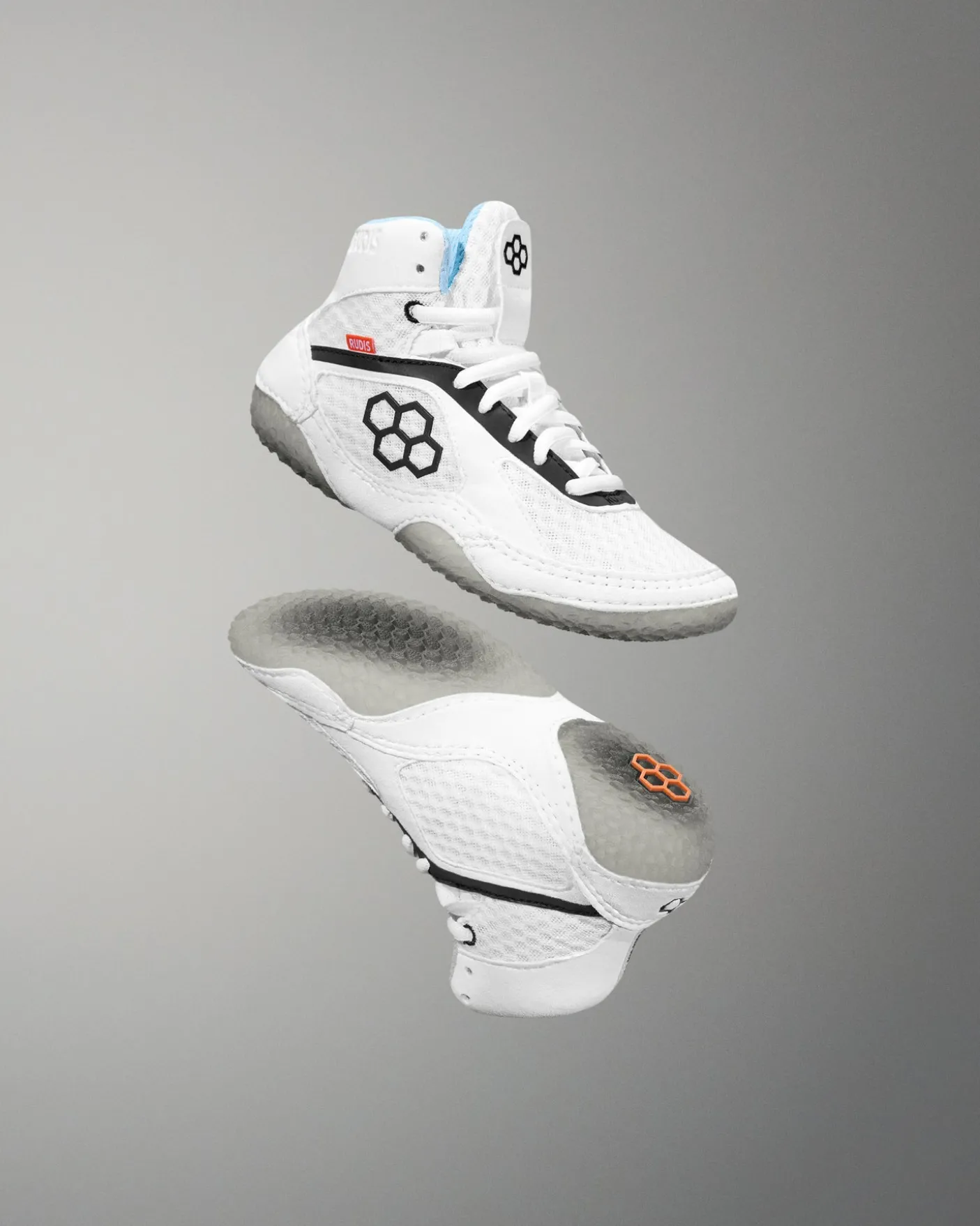 RUDIS Alpha 2.0 Youth Wrestling Shoes - Ghost White