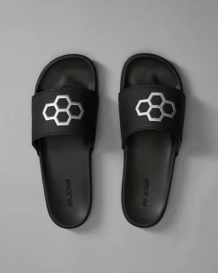 RUDIS Chrome Hex Adult Slides