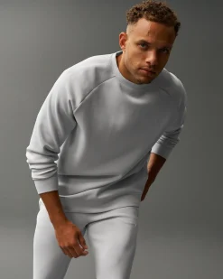 RUDIS COOL-FEEL Crewneck - Lunar Gray